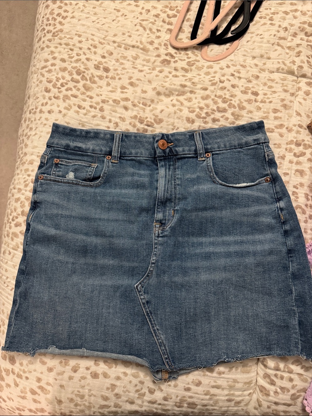 American Eagle Outfitters Blue Denim Mini Skirt